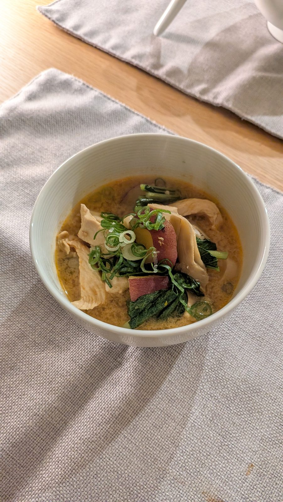 Rainy Day Coconut Chigae Nabe, as actually cooked (1 of 1)